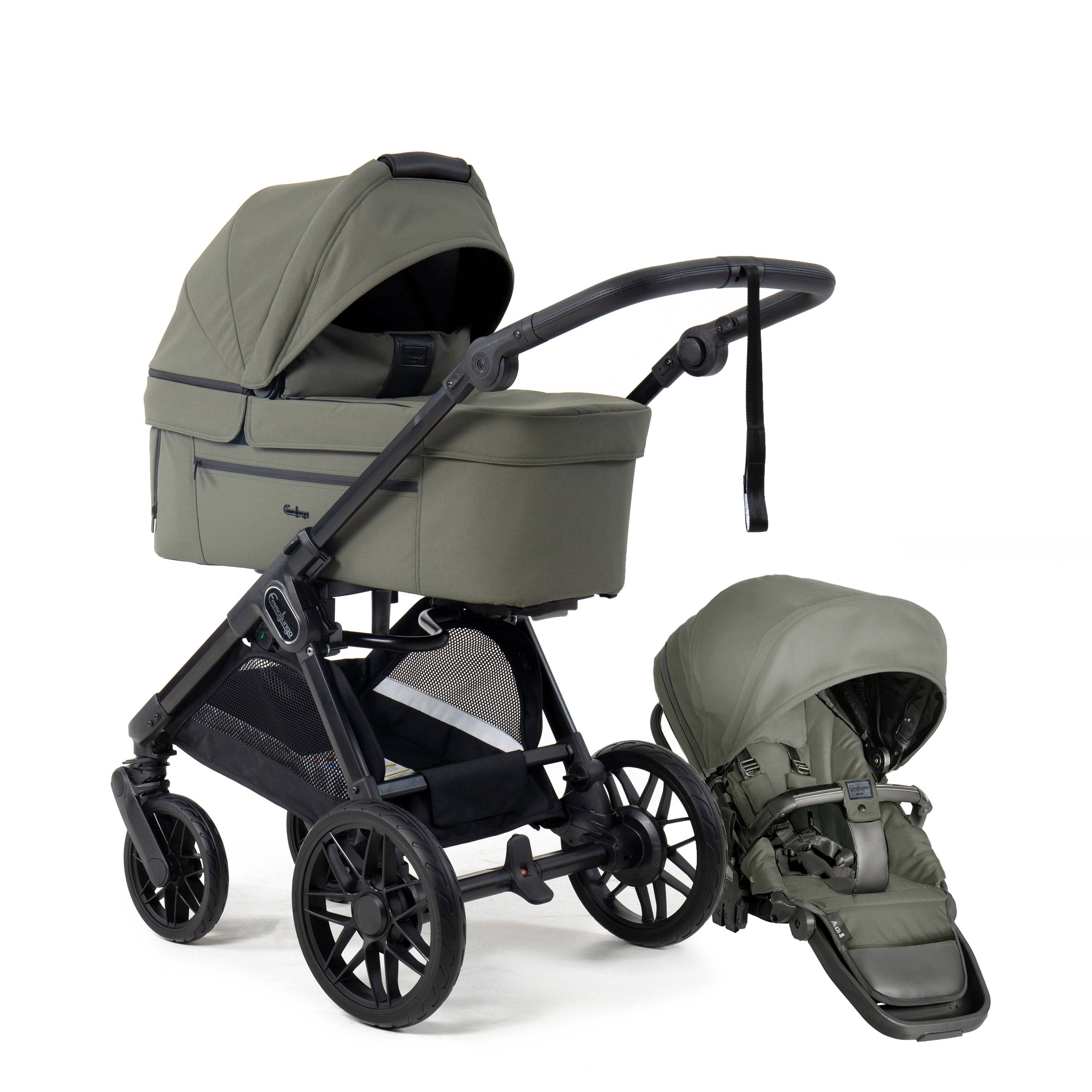 Emmaljunga SENTO PRO Ergo, Urban Green 2027 model - Levering September 2026