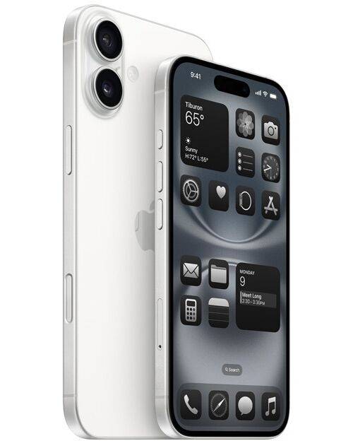 iPhone 16 | 256 GB | Dual-SIM (2 x eSIM) | hvid