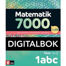 Matematik 7000 nivå 1abc Vux Digitalbok