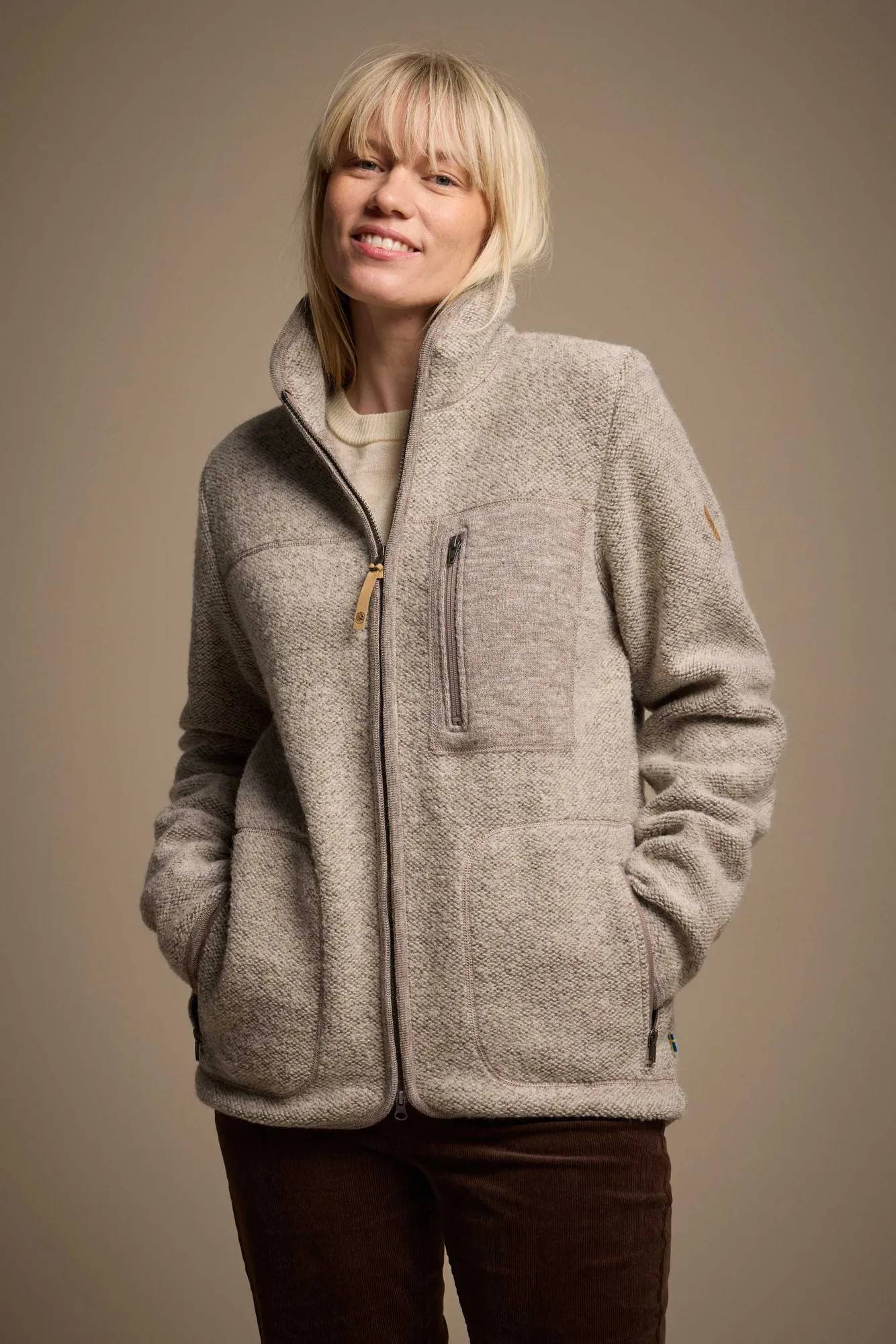 Ivanhoe 1946 Uldjakke, unisex L Birch.