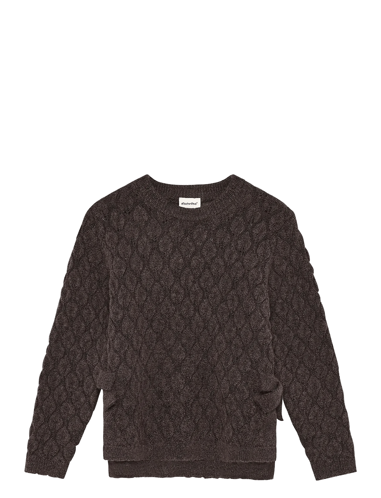 Minymo Pullover Knit - Brown - 122