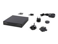 StarTech.com Ohanterad 2.5G-switch - Gigabit-switch med 5 portar - 2,5GBASE-T Ethernet-switch utan förvaltning - Ethernet-splitter - DIN-skena eller väggmontering - Multi-Gigabit - Auto-MDIX - 9K Jumbo - Switch - ohanterad - 5 x 10/100/1000/2.5G - väggmonterbar, skrivbordsmodell - Likström