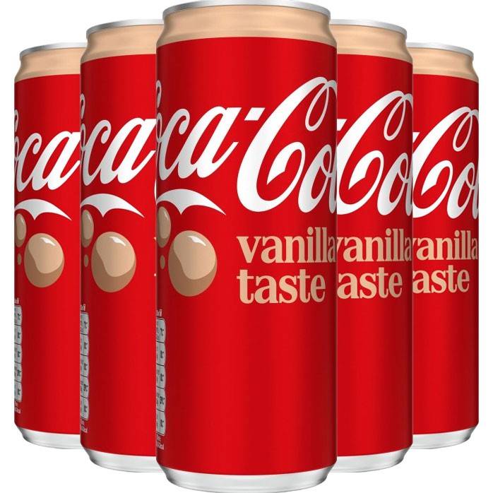 Coca-Cola Vanilla Burk 6x33cl