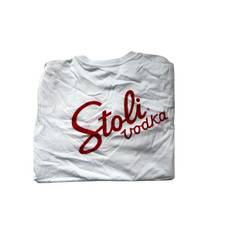 Stoli Vodka Hvid T-shirt