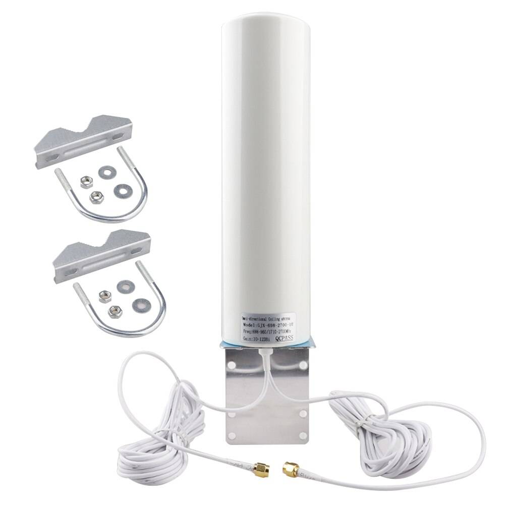 5m kabel wifi antenn crc 9 4g lte antena sma 12 dbi omni antenne 3g ts9 hane 2.4 ghz för huawei b315 e8372 e3372 zte routrar - Sma