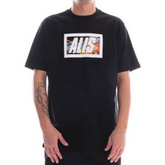 ALIS- T-SHIRT SPLATTER BLACK