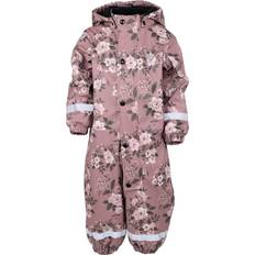 Lindberg Lekhyttan Rain BabyOverall, Fleece Rose/Brown (98 cl)