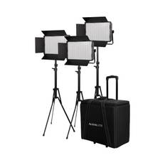 Nanlite Kit Nanlite 3 light kit 600DSA w/Trolley Case & Light Stand