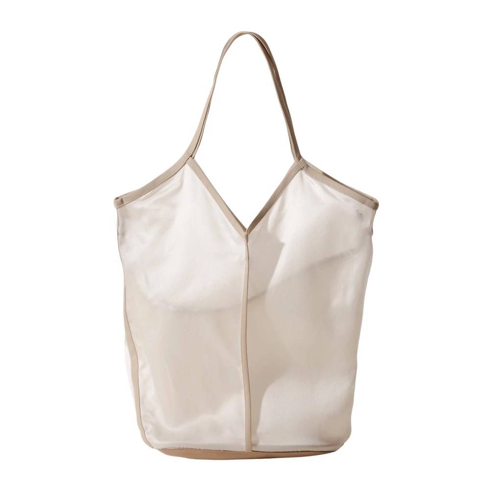 Hereu Calella R Small Cream Taupe Taske - Tasker - Dame - Hvid - ONE SIZE -