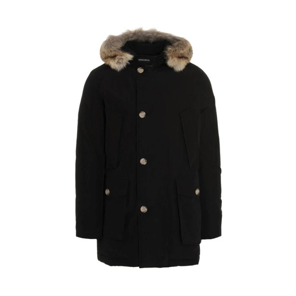Woolrich Arctic Parka med aftagelig pels - Frakker - Herre - Sort - XL -