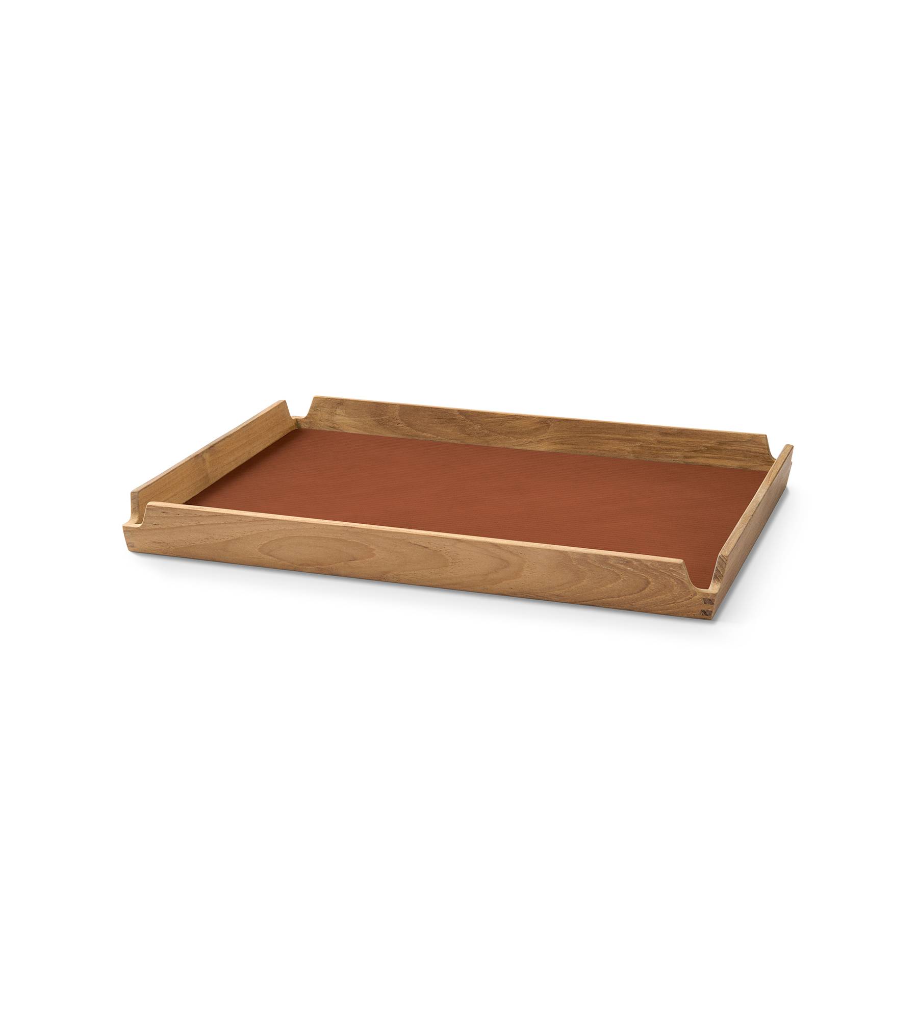LIND DNA - Teak Tray Airy Rust · NEW M: L:36 x W:28 x H:3,5cm.