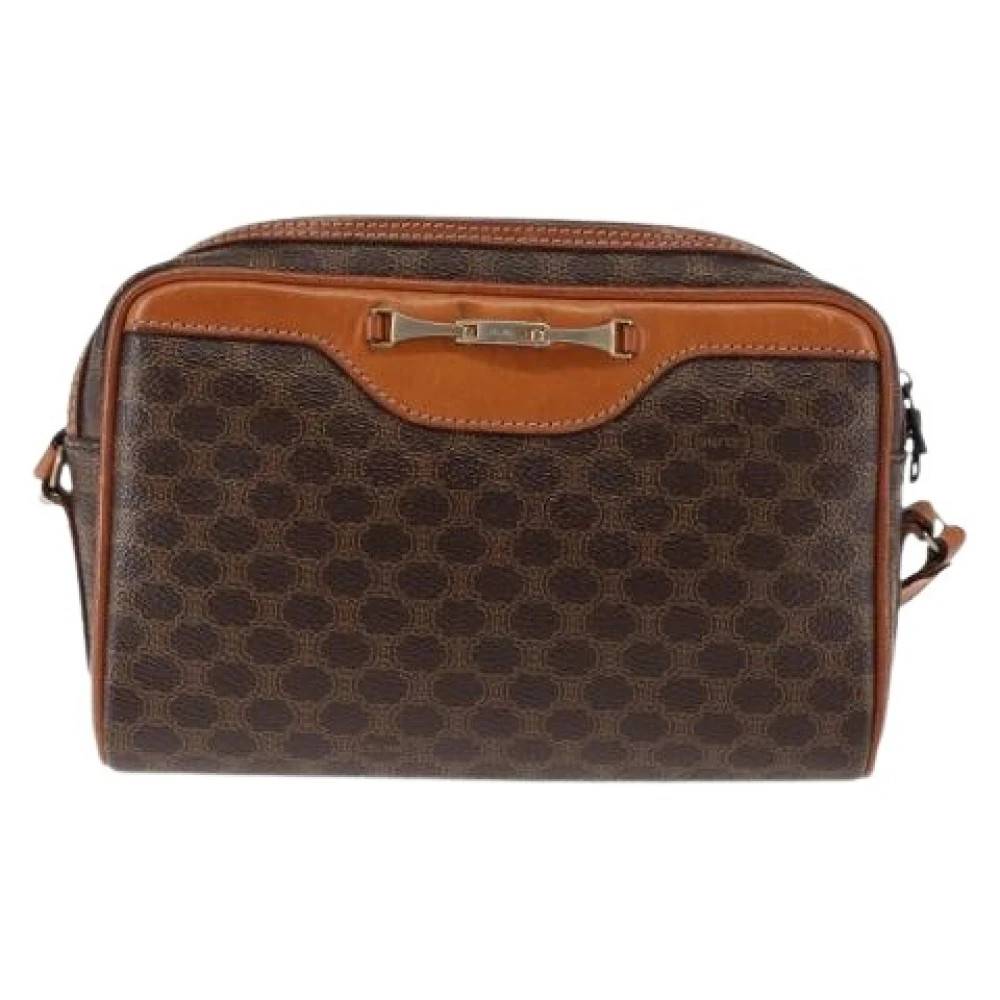 Celine Vintage - Pre-owned Canvas Cross Body Bag Vintage - Dam - ONE Size -