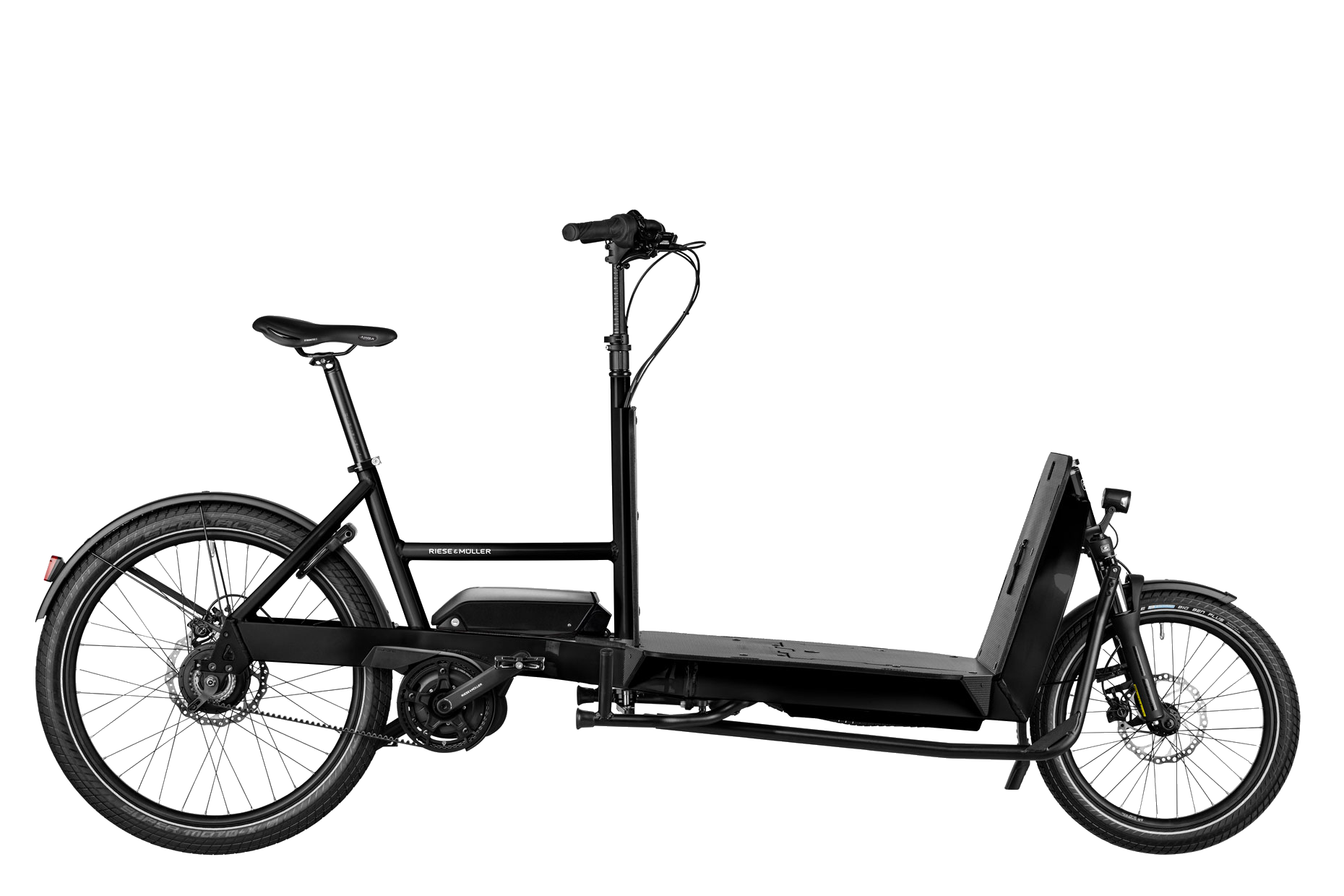 Riese & Müller Transporter2 85 vario black - DualBattery 1450 (+ 12.329 kr) / Intuvia