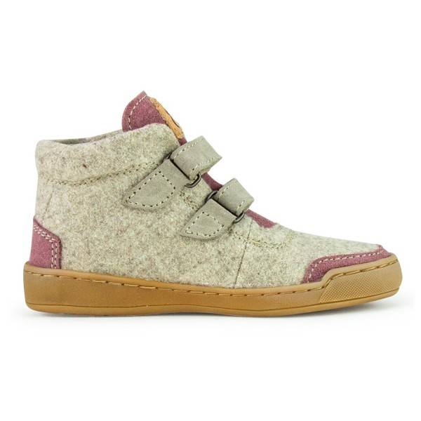 Doghammer Kid's Terrar Wool High Barfodssko Børn størrelse 27 farve beige