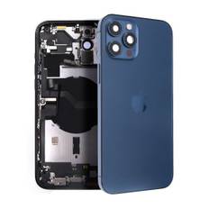 iPhone 13 Pro Original Baksida med Komplett Ram - Blå
