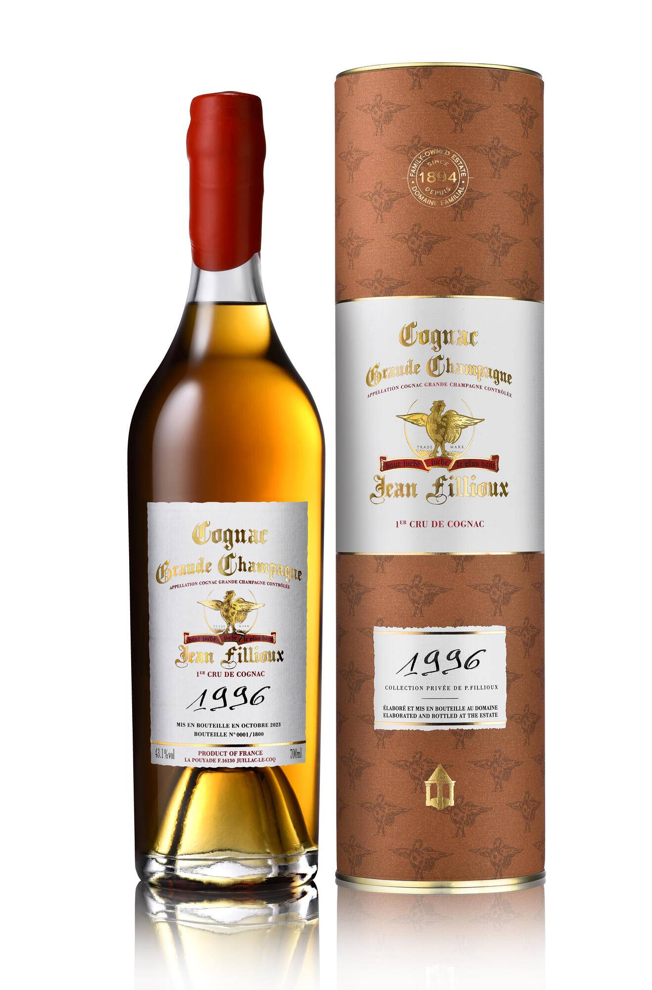 Jean Fillioux Millesime 1996.