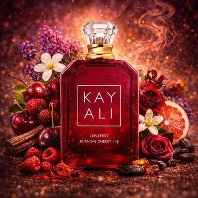 KAYALI LOVEFEST BURNING CHERRY 48 100ML EDP UNISEX BURNING CHERRY PRALIN