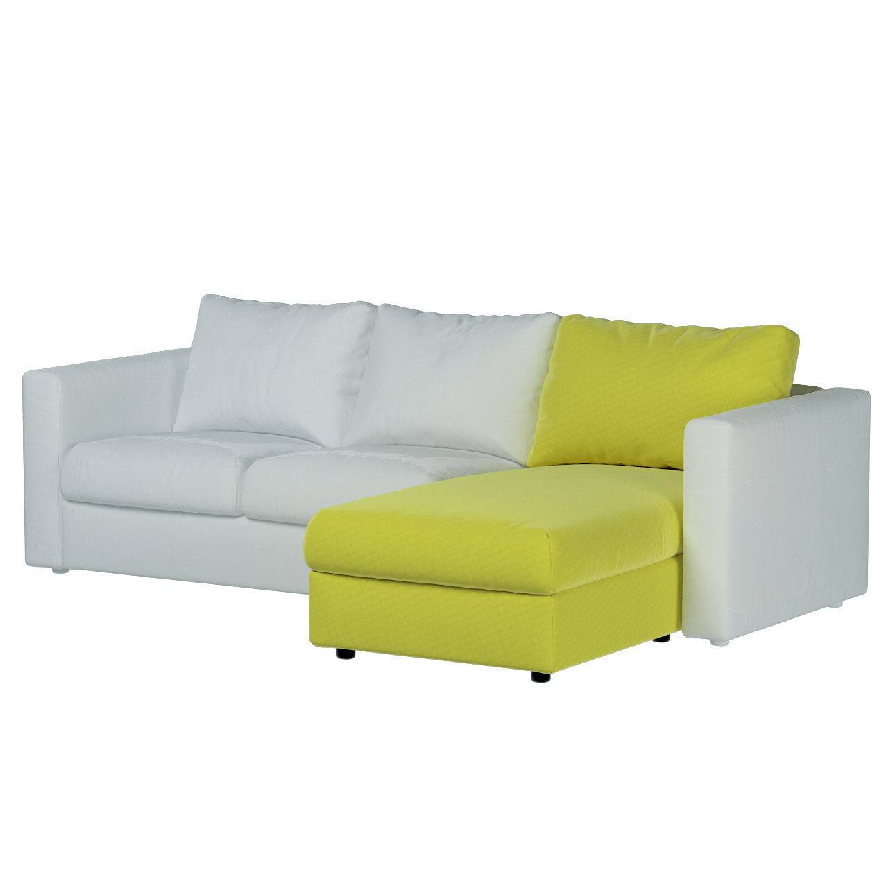 Vimle klädsel sjäslong u.armstöd, Lime grön, 81 x 164 x 83 cm, Living Velvet