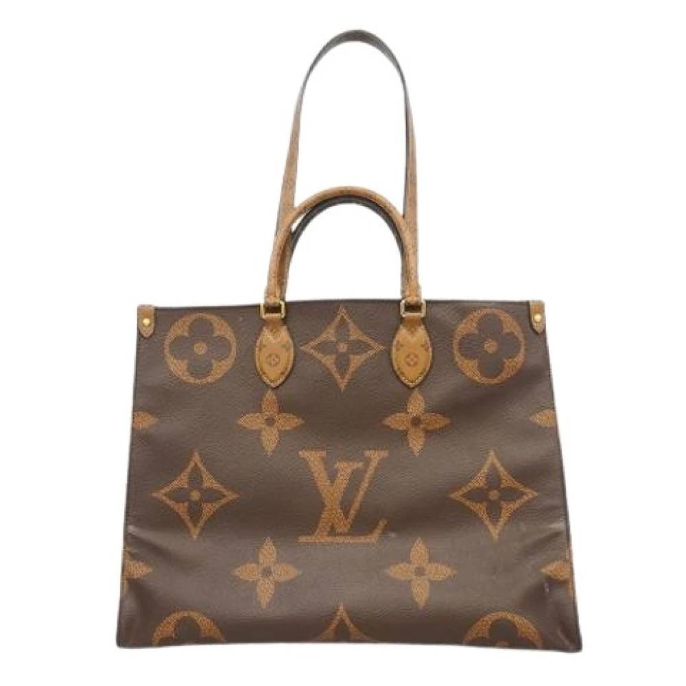 Louis Vuitton Vintage Pre-owned canvas tasker - Vintage - Dame - Brun - ONE SIZE -