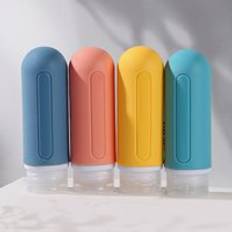 Portable Reusable Mini Travel Skincare Bottle Silicone Travel Size Squeeze Bottle Travel Bottle Set