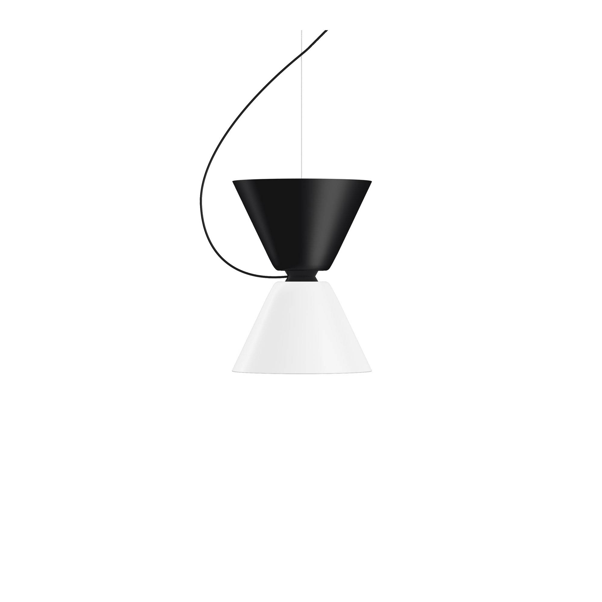HEM - Alphabeta Pendant Uno - Black/White - Pendellampor - Luca Nichetto - Svart,Vit