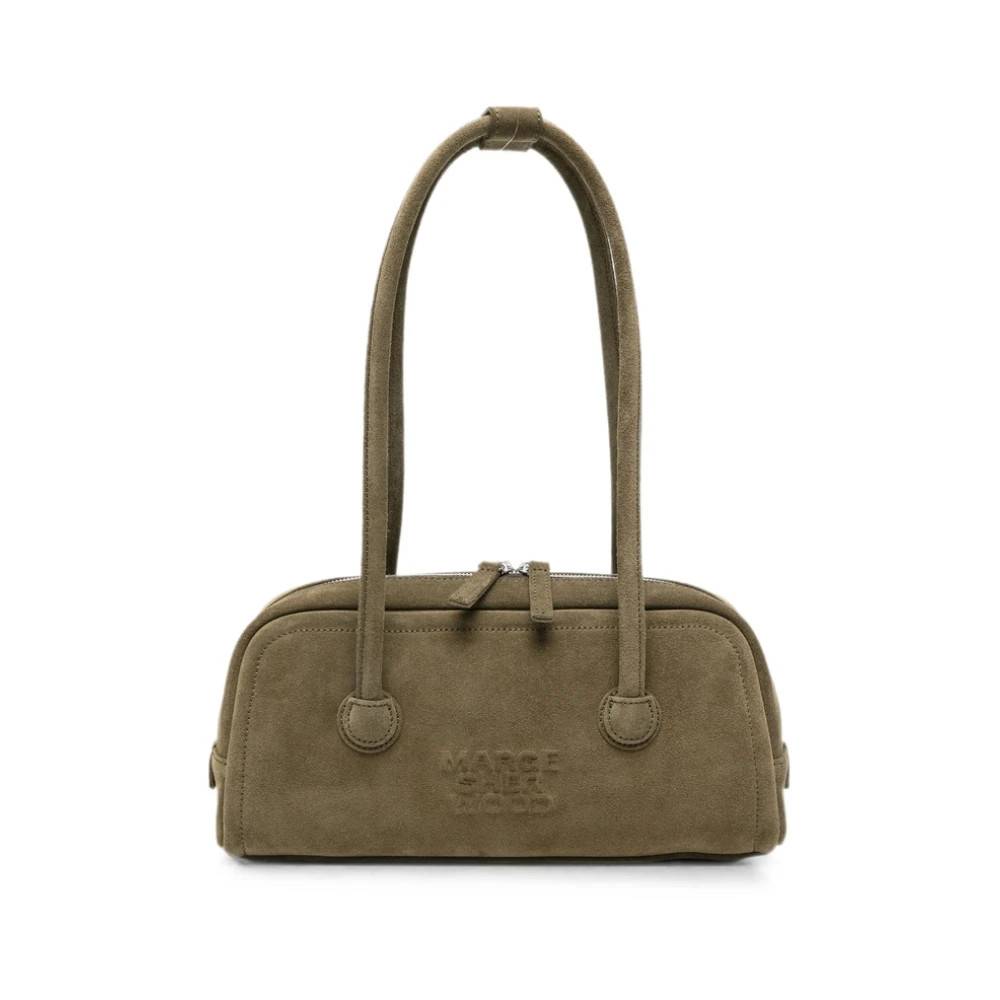 Marge Sherwood Skuldertaske - Tasker - Dame - Grøn - ONE SIZE - Uld