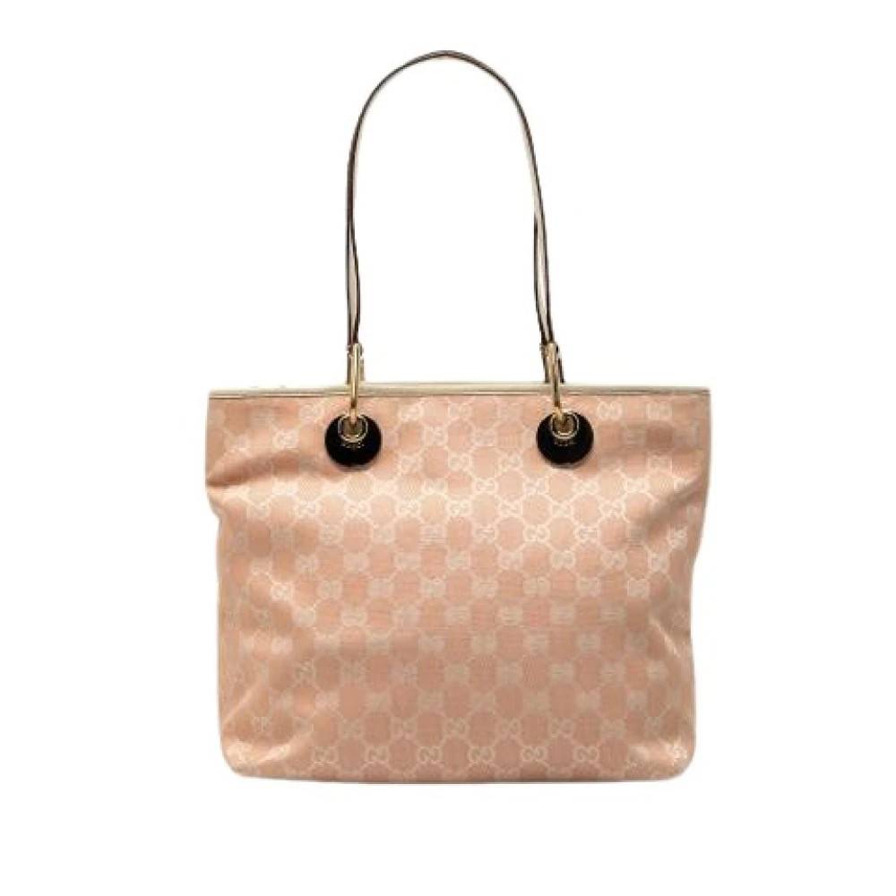 Gucci Vintage - Pre-owned Canvas Shoulder Bag Vintage - Dam - ONE Size - Läder