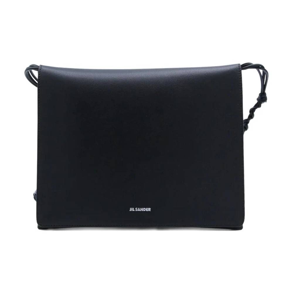 Jil Sander - Tangle Flat Shoulder Bag Väskor - Herr - ONE Size - Läder