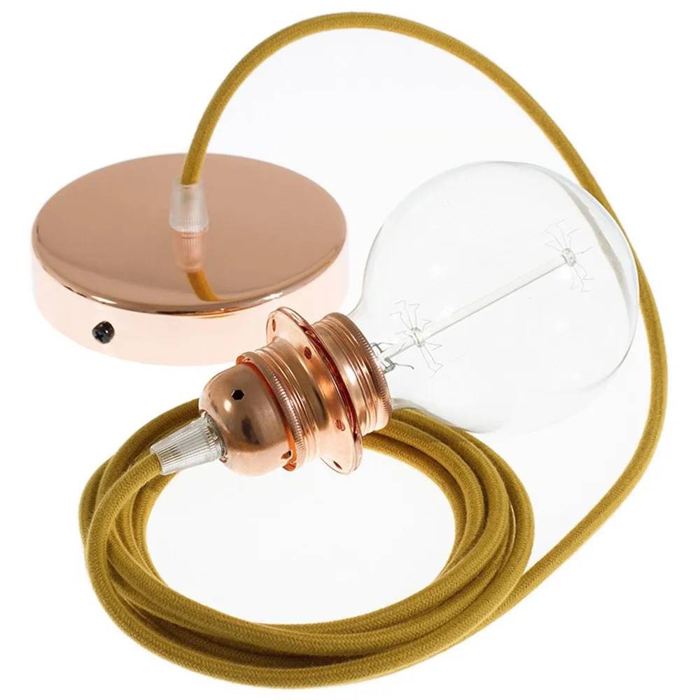 Creative Cables Rc31 Diy 50 Cm Hængende Lampe Pendel Til Lampeskærm