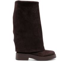 Casadei - Charlie Arceus stövlar - dam - polyester/gummi - 36 - Brun