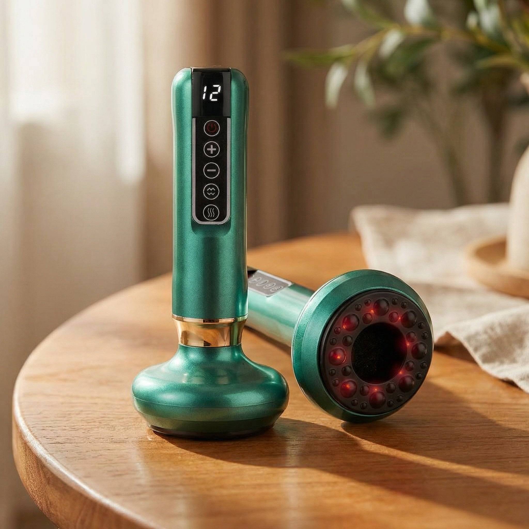 Intelligent Cupping Massager - Green / 12speed charging (12speed charging)