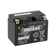 Yuasa Mc batteri  YTZ14S Hög Effekt AGM 12v 11,8 Ah