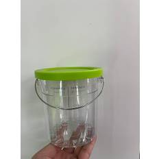 För Ninja Creami Deluxe Pint – 4-pack, NC500 NC501 Ice Cream Pint passar för Ninja Delux Ice Cream Maker, för Ninja Creami Deluxe behållare rymmer 640 ml mat, diskmaskinssäker