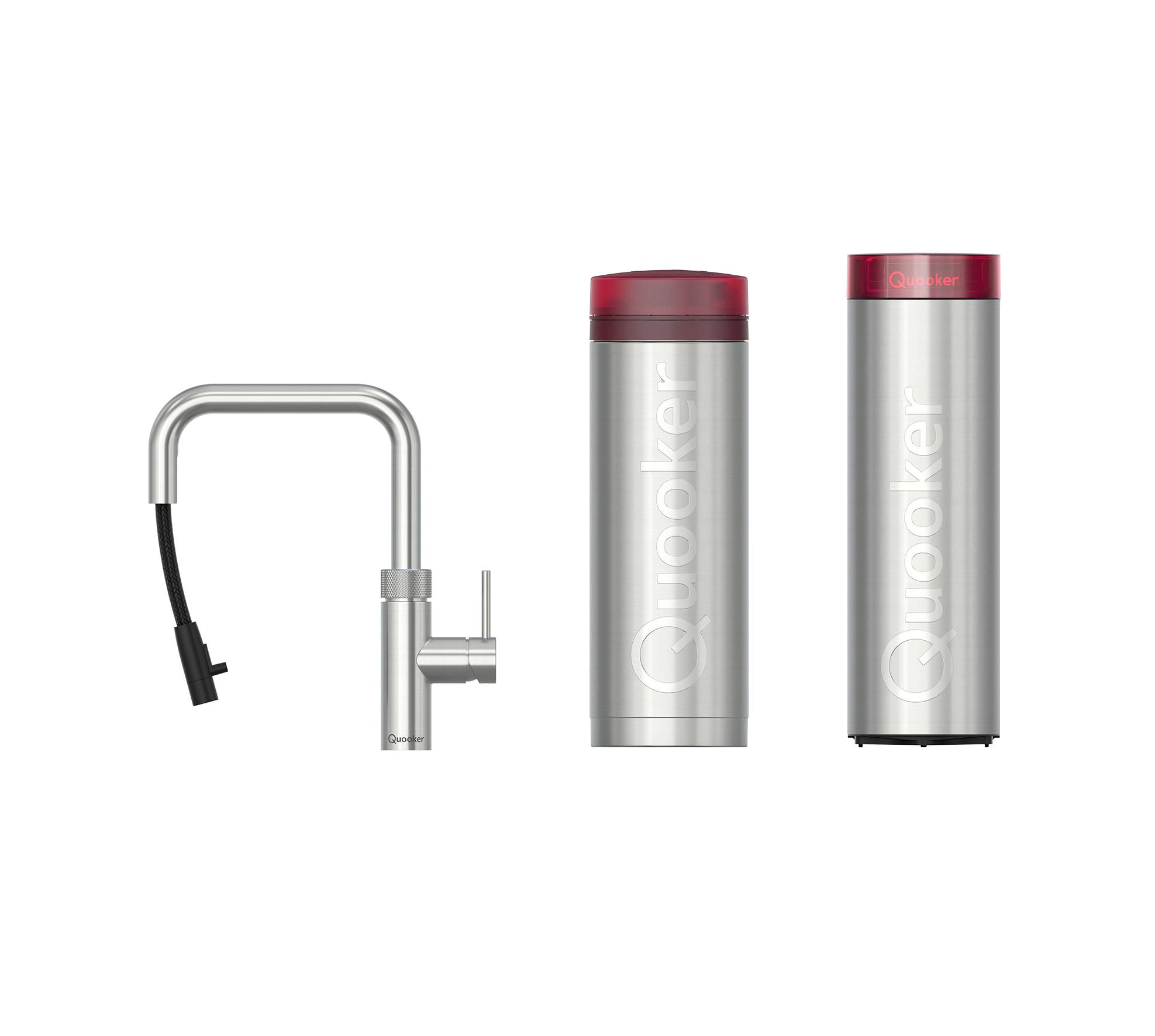 Quooker Flex inkl. PRO3 & CUBE - Rustfrit stål