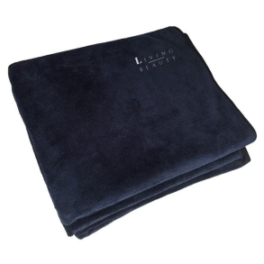 Living Beauty Microfiber håndklæde - Sort, 1 stk