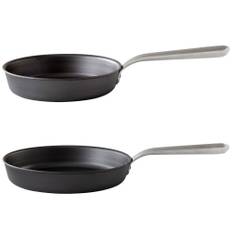 Kockums Jernverk Stegepandesæt kulstål/ rustfrit stål, 24 + 28 cm