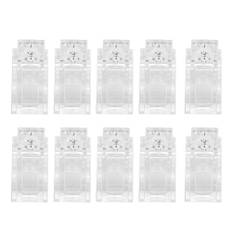 10pcs Set Transparent Nail Tips Clips Poly Gel Quick Building Mold Clips Nail Gel Accessories vit