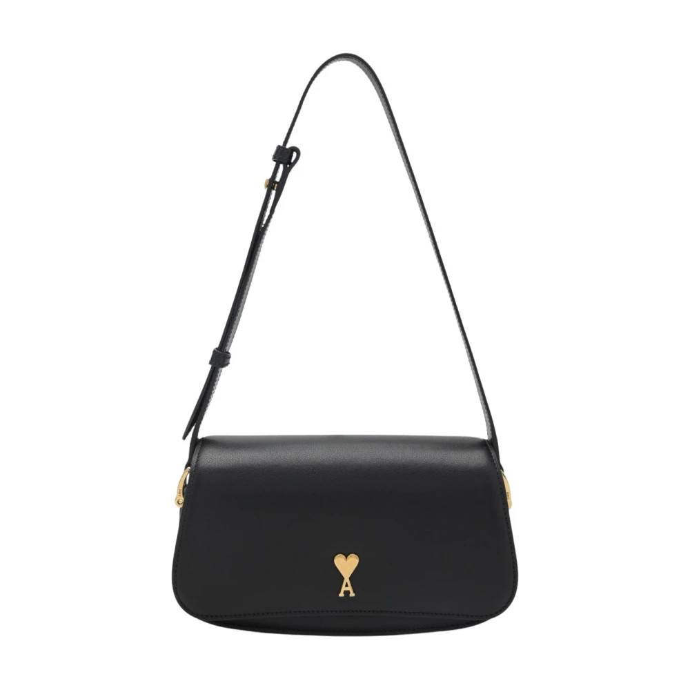Ami Paris Shoulder Bags - Tasker - Dame - Sort - ONE SIZE - Uld