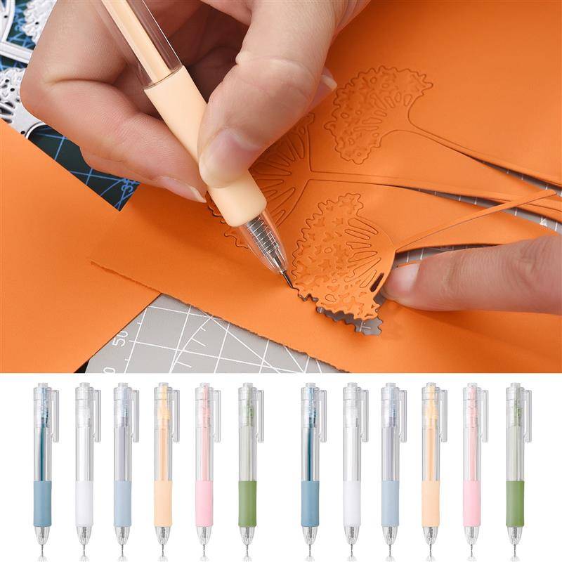 Art Utility Knife Pen Knife Cut Stickers Scrapbooking Skärverktyg Express Box Kniv Skoltillbehör Gör-det-självhantverkstillbehör