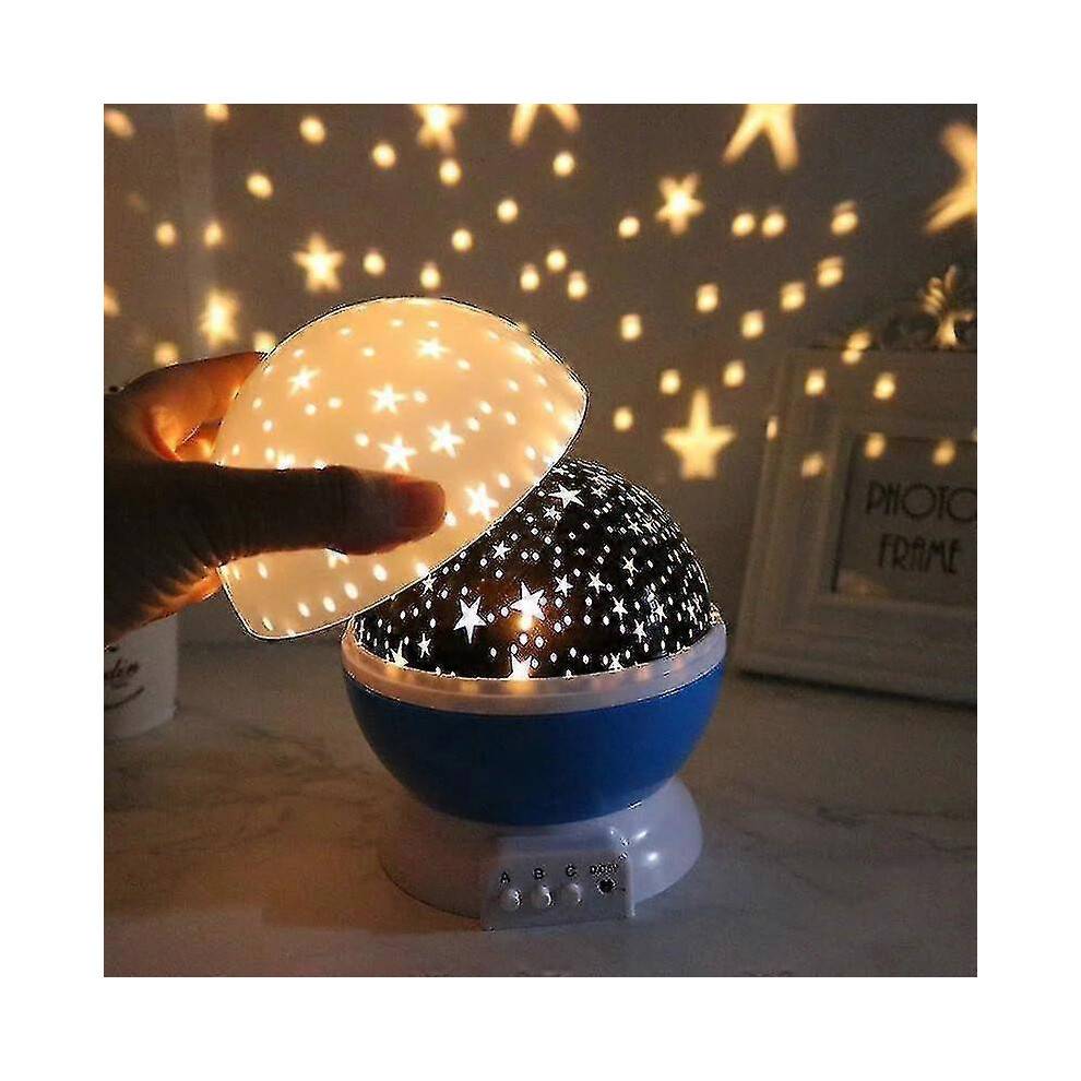 (Black) Galaxy Projector Starry Sky Rotating Led Night Light Planetarium Children Bedroom Star Night Lights Moon Light Kids Gift Lamp,hww