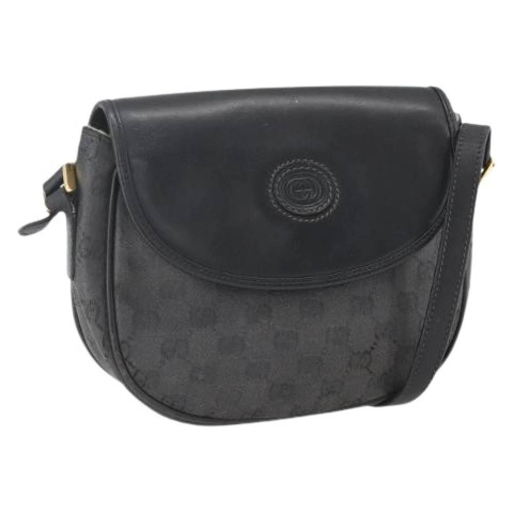 Gucci Vintage - Pre-owned Canvas Crossbody Väska Vintage - Dam - ONE Size -