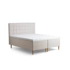 Tempur - Promise Ramsäng Ivory 180x200 Pro Plus SmartCool 8cm Mjuk Rundat Ekben 19cm från Sleepo - Vit (180x200cm)