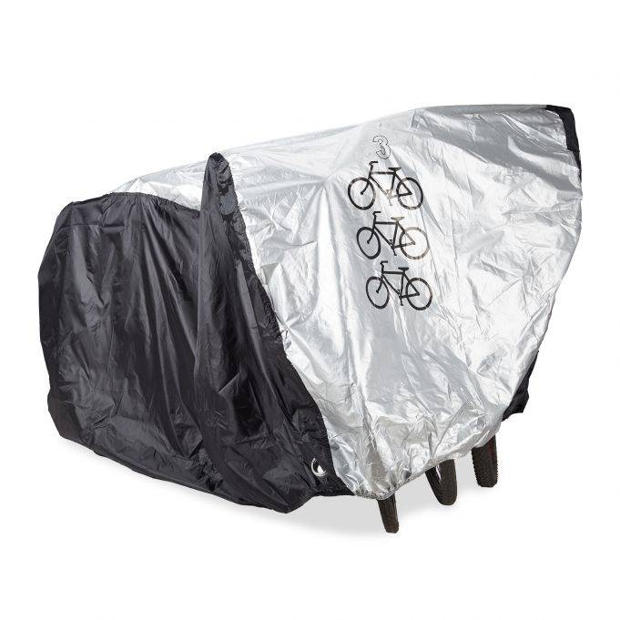 Cykelöverdrag för 3 cyklar 110x200x100 cm