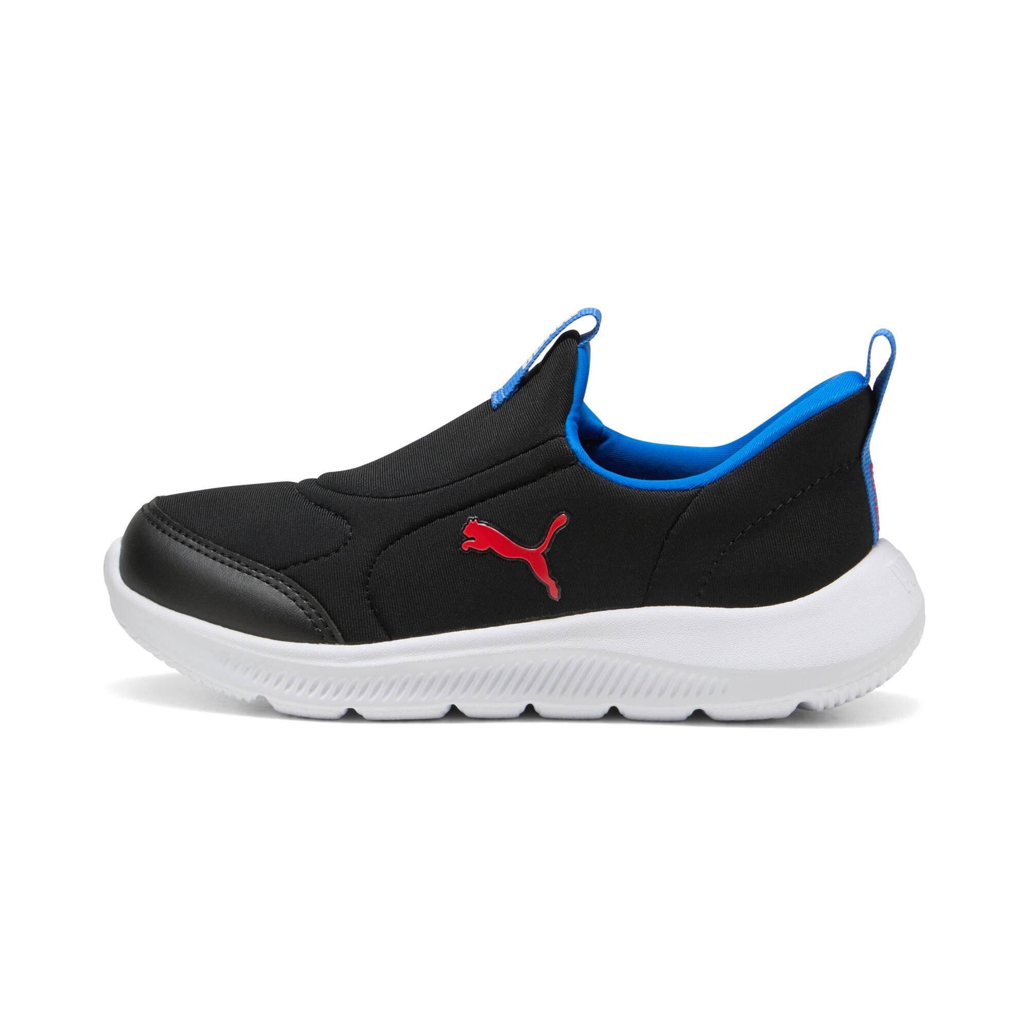 Puma FunRacer 2 SLIPTECH⢠PS, Shoes, Black/Red, 30