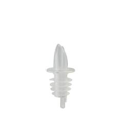 Skænkeprop i transparent plast