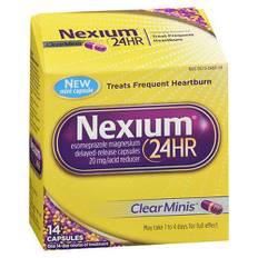 Nexium 24HR, Nexium 24Hr Capsules Clear Minis, 14 Caps