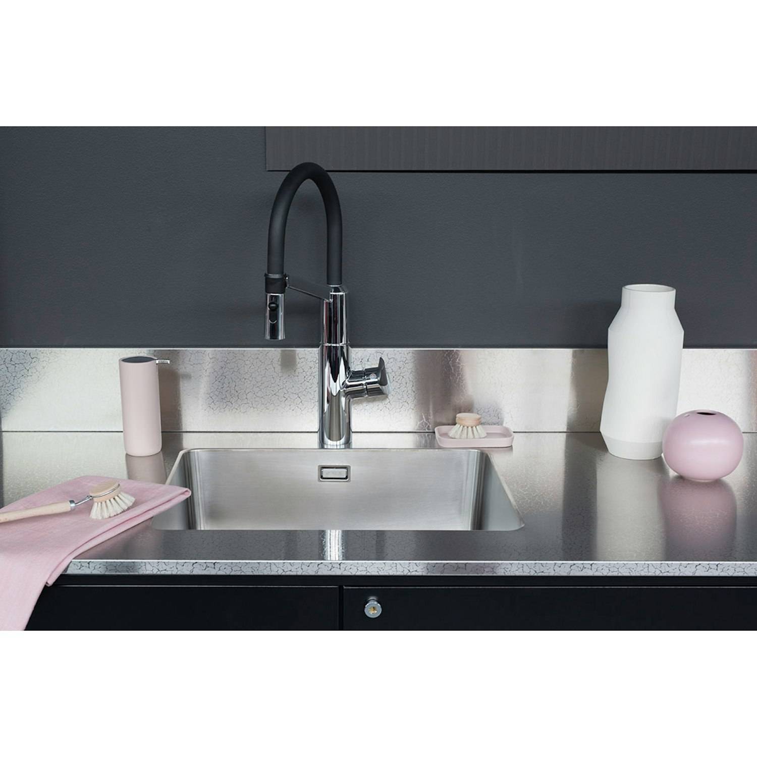 Diskbänk Stala K1220 Mönster Lerjord Höger, Bredd: 610 mm