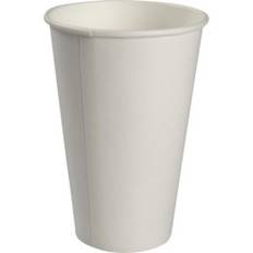 Papbæger 40 cl Ø8,9 cm Hvid, 1000 stk H12,7 cm, 16 oz