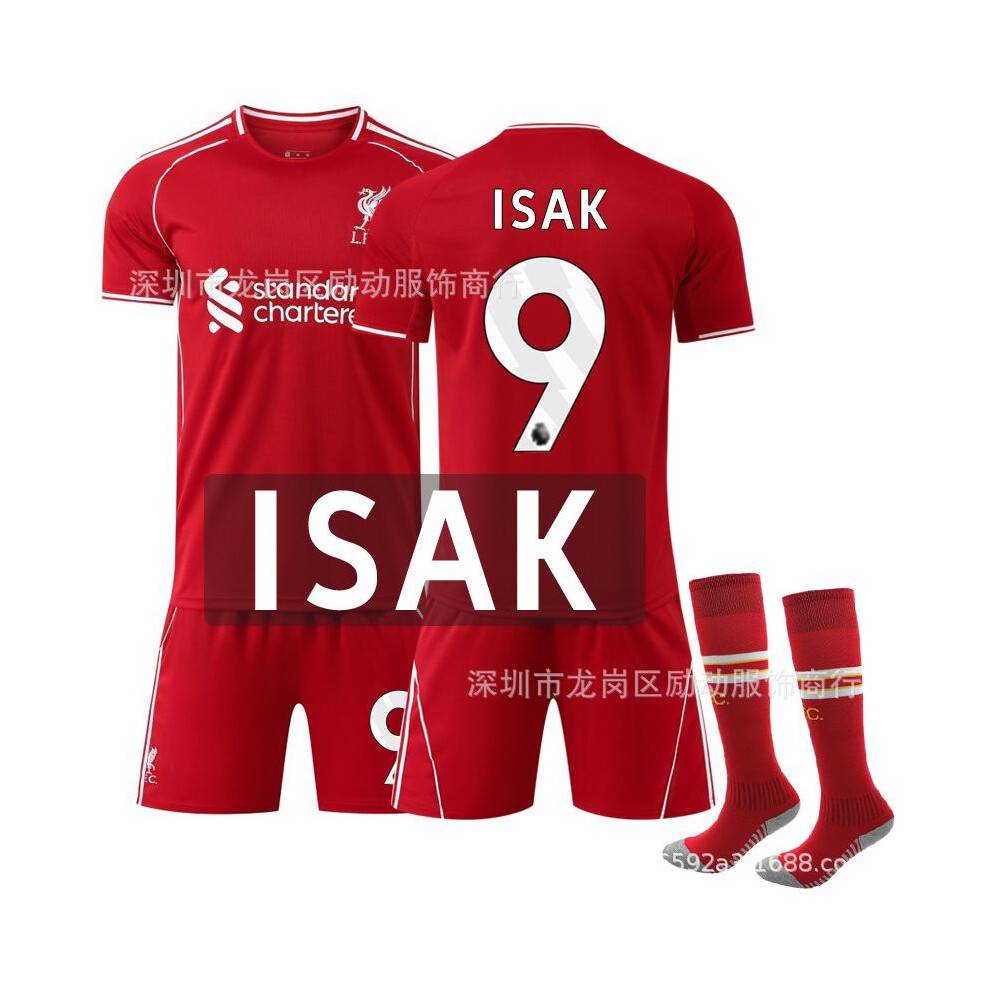 (16) 2526 No. 9 ISAK Liverpool Home Jersey