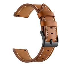 Læderrem Garmin Vivomove Sport cognac